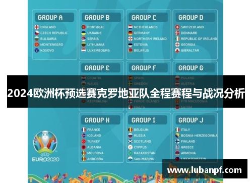 2024欧洲杯预选赛克罗地亚队全程赛程与战况分析
